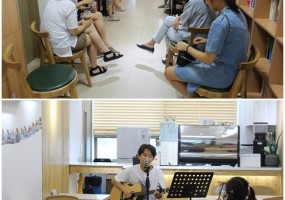 청춘카페 6월 주민참여활동 '미니콘서트'