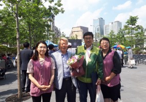 복지관 자원봉사자 이준구씨 경로 효잔치 효행상 수상