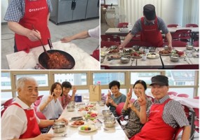 7인7색무지개밥상 무지개 봉사단