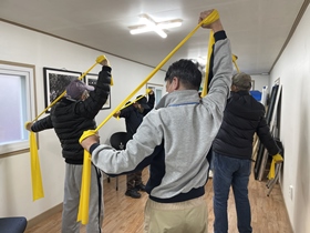 [쪽방 중장년 1인가구 지원사업] 밴드체조 7회기 진행