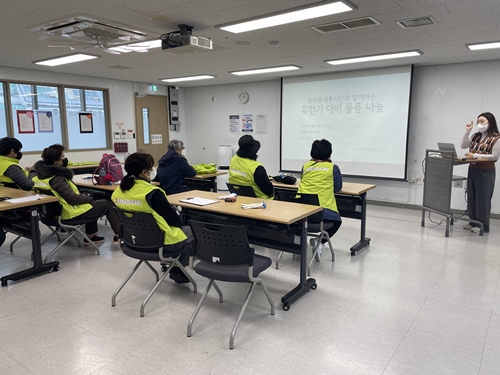 [자원봉사사업&경제적지원사업] 우리동네봉사단이 함께한 혹한기 식료품 배달봉사