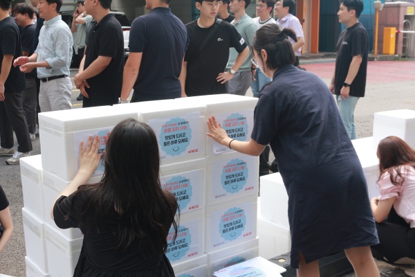 [후원전달식] 한국정보통신과 함께하는 여름 김치 나눔 활동