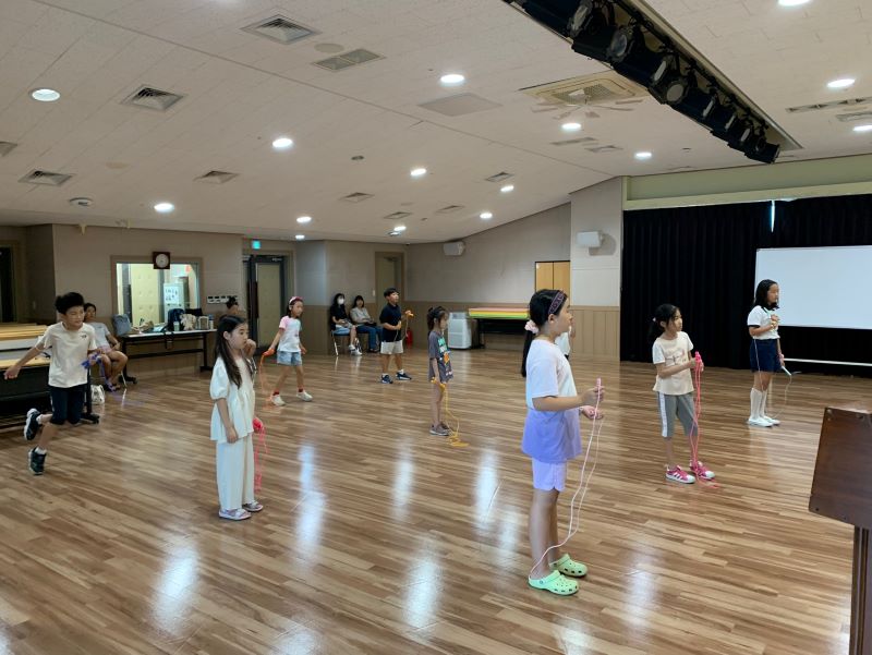 [늘품학습센터] 아동 음악줄넘기 개설
