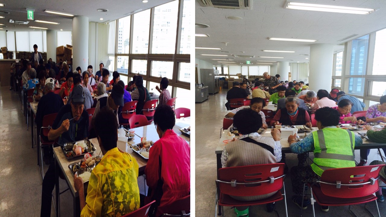 2015 한가위맞이 명절음식나눔 진행